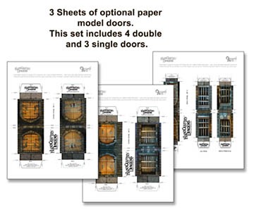 Handcrafted Dungeons: Basic Dungeon Tiles Set 2
