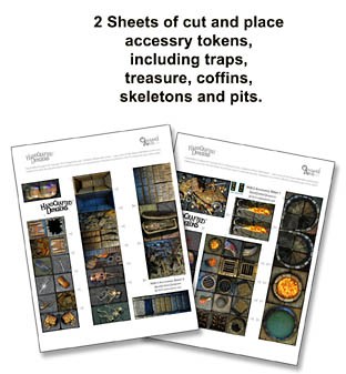 Handcrafted Dungeons: Basic Dungeon Tiles Set 2