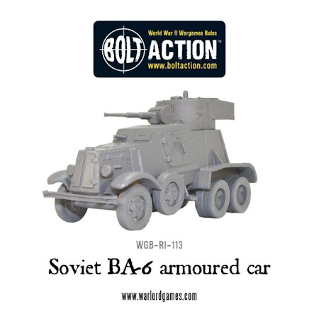 BA-6 armored car