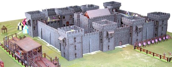 28mm castle