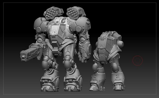 Terran Medium Mech Sculpt