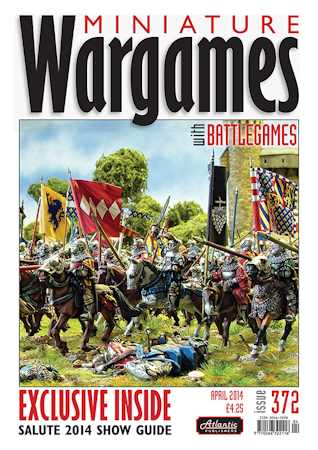 Miniature Wargames with Battlegames issue 372 front cover