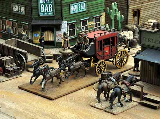 Stage Coach Set