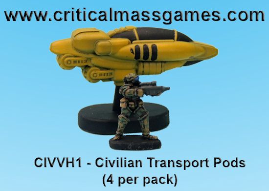 Critical Mass Games Grav Transport Pods