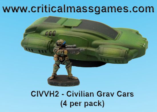 Critical Mass Games Grav Cars