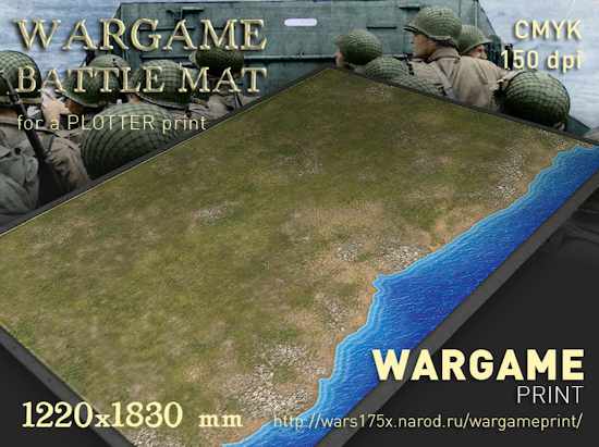 [TMP] Battle Mat - Coastal Plain Available