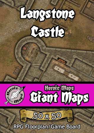 Giant Maps: Langstone Castle