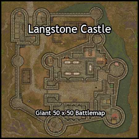 Giant Maps: Langstone Castle