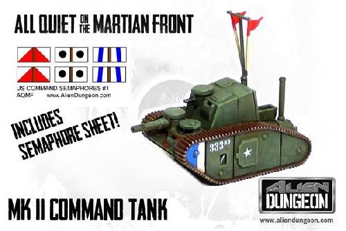 MkII Steam Tank Command Variant