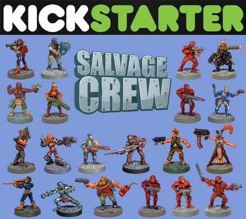 Salvage Crew 28mm scale