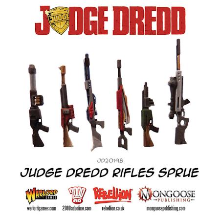 Judge Dredd weapons packs