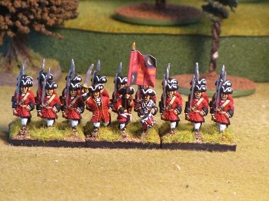 Marlburian French Infantry