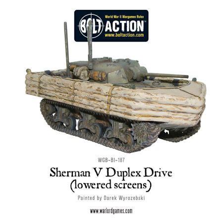 Sherman V Duplex Drive (Lowered Screens)