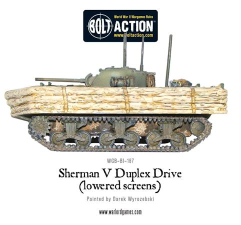 Sherman V Duplex Drive (Lowered Screens)