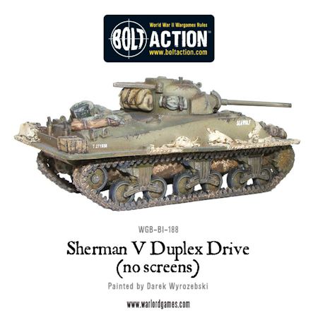 Sherman V Duplex Drive (No Screens)