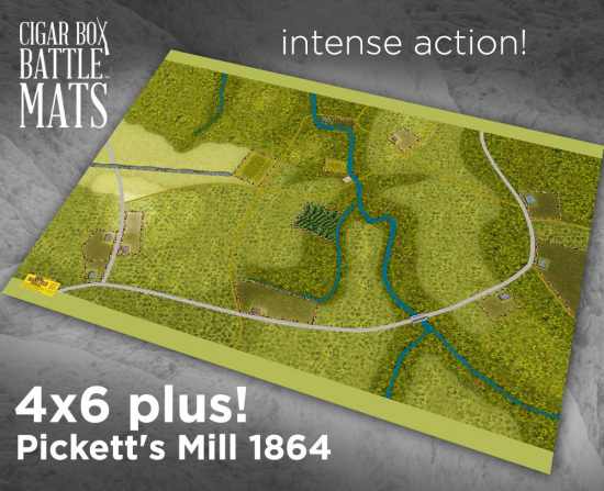 New Picket's Mill Battle Mat