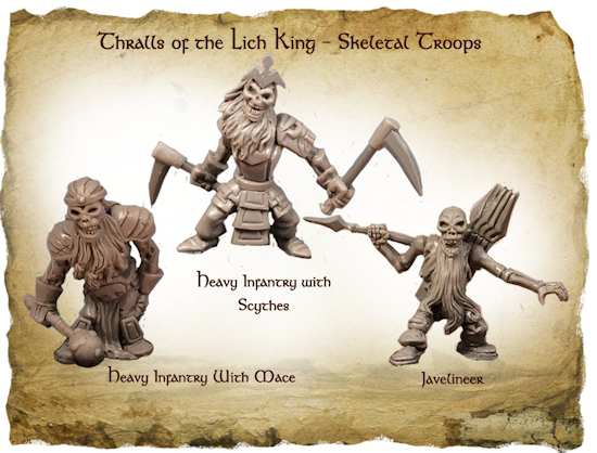 Thralls Skeletal Troops card