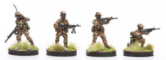 Rhodesian African Rifles in action