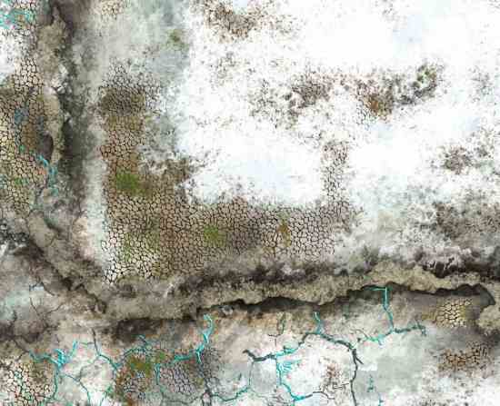 Frozen Ruins 3x3 Up Close