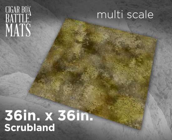 NEW 3x3 Scrubland Mat