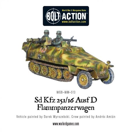Sd.Kfz 251/16 flammpanzerwagen
