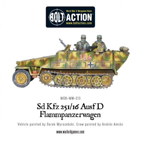 Sd.Kfz 251/16 flammpanzerwagen