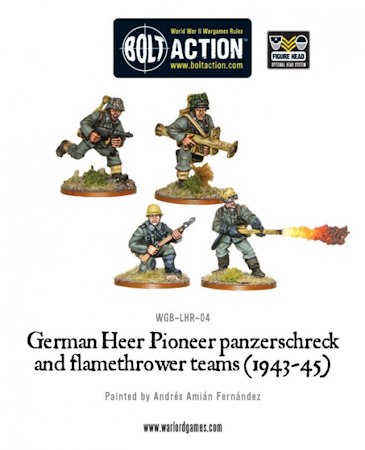 German flame-throwing nasties