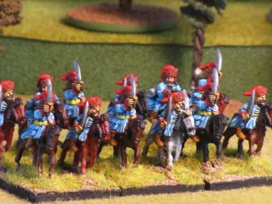 15mm Austrian hussars