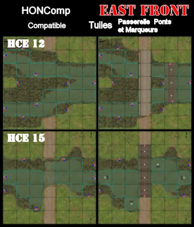 HONComp East Front Bridges & Markers