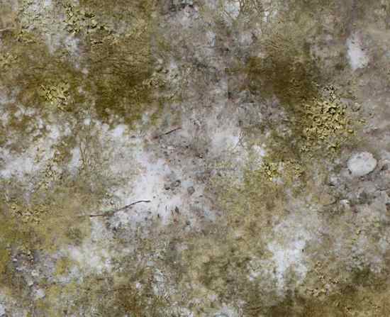 Cigar Box Battle Mats' new Winter Scrubland Mat Close Up