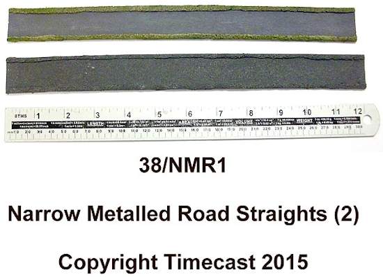 Straight metalled Road sections