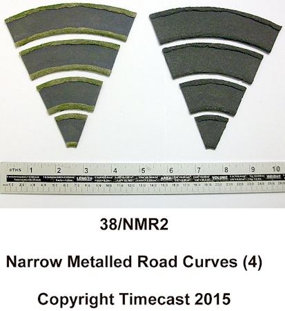 Metalled Road curved sections