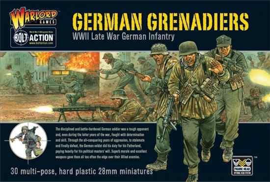 Plastic Bolt Action German Grenadiers