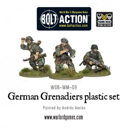 Plastic Bolt Action German Grenadiers
