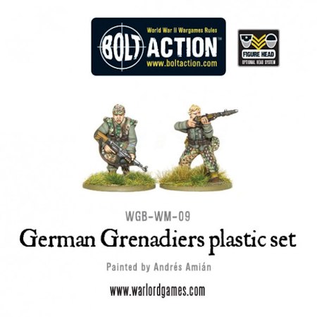 Plastic Bolt Action German Grenadiers