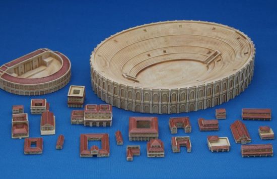 Making a roman house model Making a roman house model