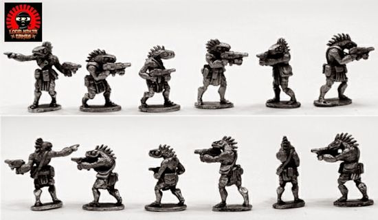 RAP016 – Ikwen Militia Assault Rifles (6 Alien Infantry)