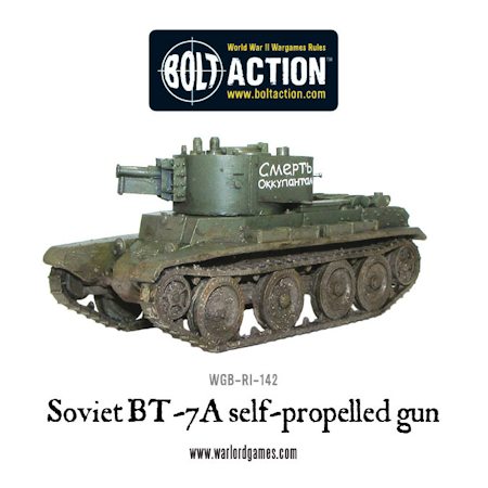 BT-7A self-propelled gun