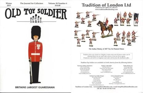 Old Toy Soldier Magazine 2015 Volume 38 Number 4