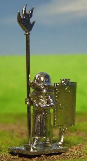 Swamp Lord with Flaming Spear