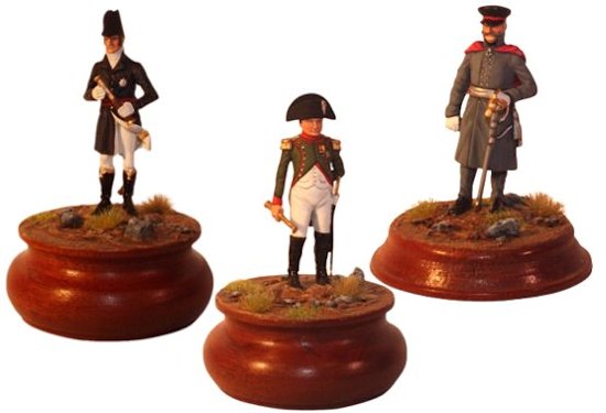 Napoleonic War Napoleon, Wellington and Blucher In our 54mm Series