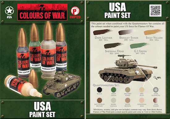 USA Paint Set (CWP120)