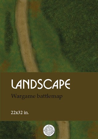 Landscape &ndash; Wargame Map for Different Scales (22 х32 in.)