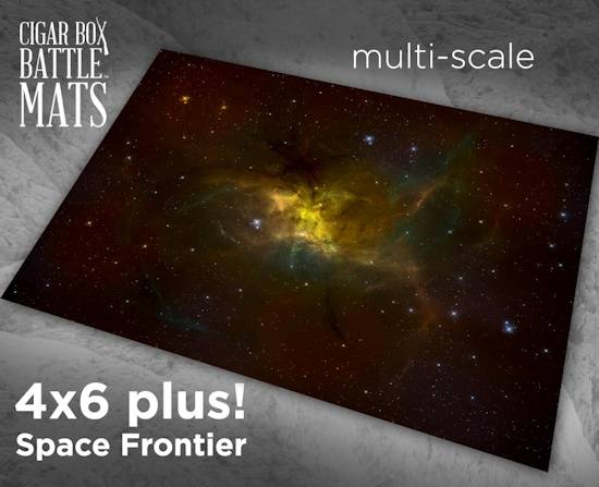 4'x6' plus Space Frontier Battle Mat