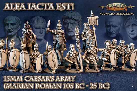 15mm Caesar's army (Marian Roman 105 BC to 25 BC)