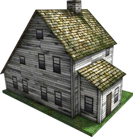 [TMP] Saltbox House #2 Paper Model Released