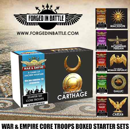 War & Empire Core Troops Boxed Starter Sets