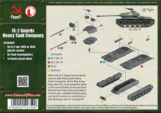 IS-2 Guards Heavy Tank Company (SBX36)