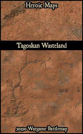 Heroic Maps – Terrain: Tagoskan Wasteland
