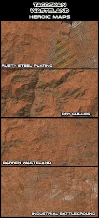 Heroic Maps – Terrain: Tagoskan Wasteland